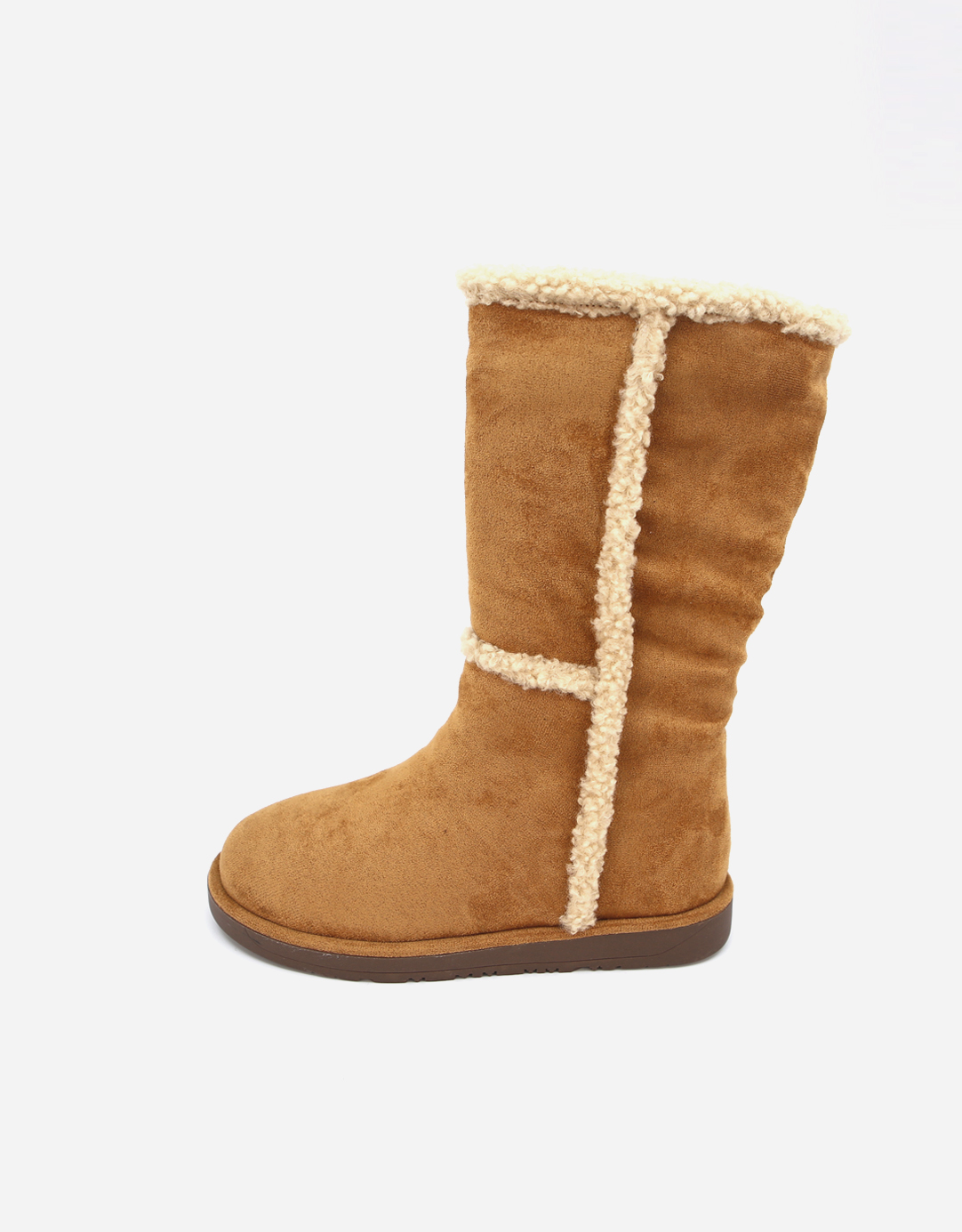 CASUAL SUEDE MIDDLE BOOTS