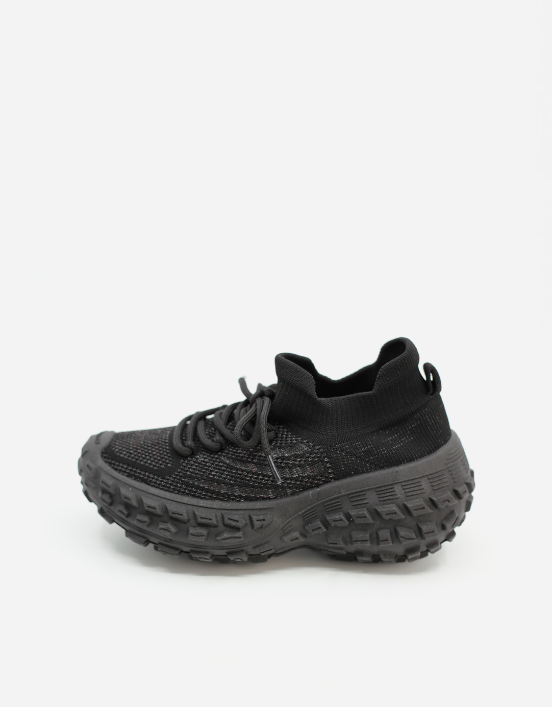 BLACK UGLY KNIT SNEAKERS
