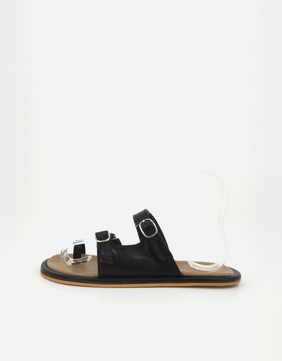 TWO BUCKLE STRAP SANDAL
