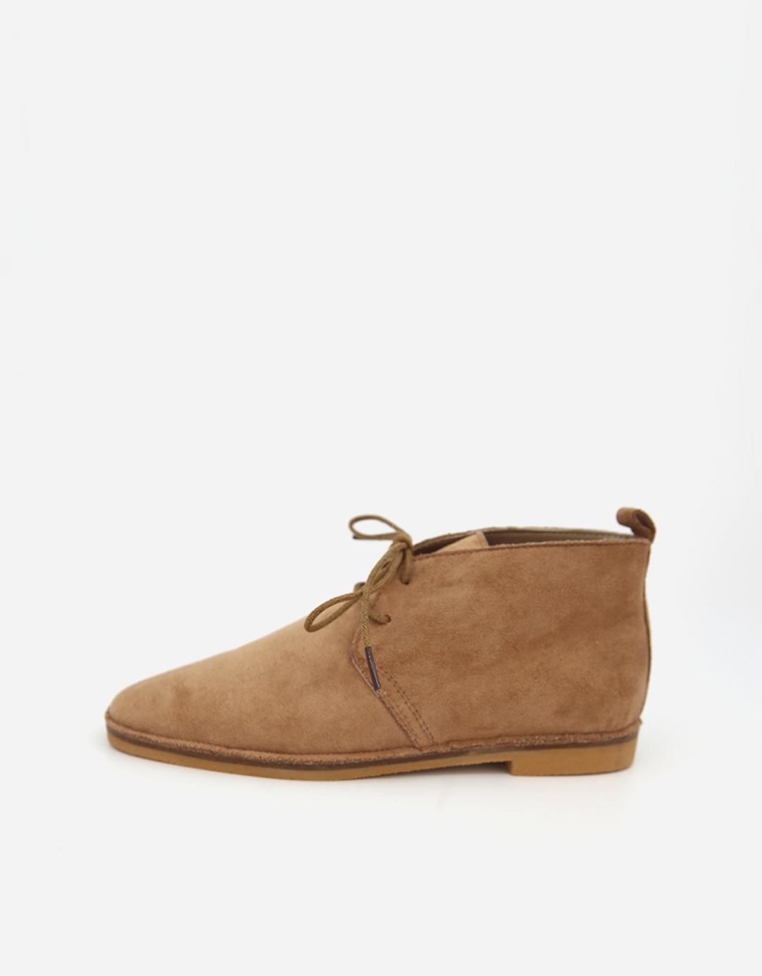 SUEDE ANKLE LOAFER