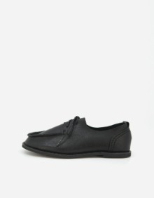 ROUND LACE UP LOAFER